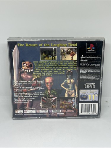 Medievil 2 playstation 1 ps1 gioco senza manuale completamente testato gratis uk p&p - Foto 2 di 4