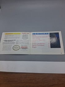 Metal Storm MANUAL ONLY Good Condition (Nintendo, NES 1991) Irem