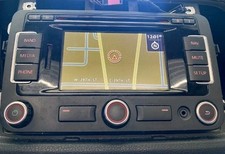 10-16 Volkswagen Beetle Golf Cc Radio Cd Gps Navigation 1k0035274 Oem Ra26
