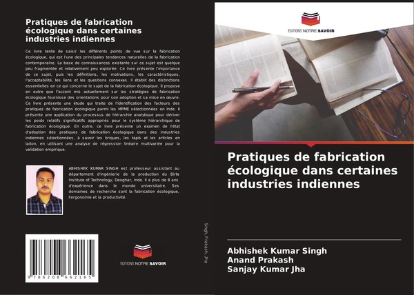 Abhishek Kumar Singh (U. A.) | Pratiques De Fabrication éCologique Dans...-image