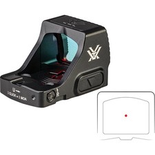 Vortex Optics Defender-CCW Micro Red Dot Sight, 6 MOA Dot Reticle, Black