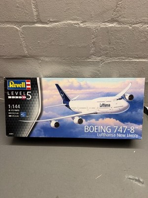 Revell 03891 Boeing 747-8 Lufthansa ''New Livery'' Flugmodell Bausatz -NEUWERTIG