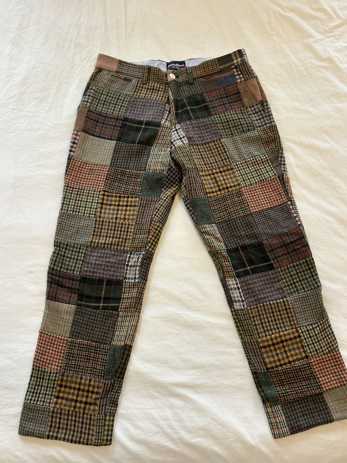 Rowing Blazers Men's Custom Patchwork Trousers, 3… - image 1