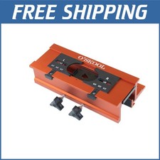 Precision Mortise and Tenon Jig for Woodworking with Plunge Router Compatibility