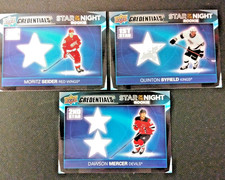 3 Credentials Rookie Star of the Night: Seider/Byfield/Mercer NearMint F I R E !