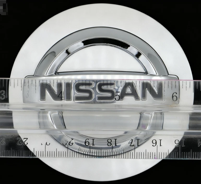 Set 4 3.25" Nissan Armada Titan Truck silver center cap caps wheel Factory OEM Foto 2 de 3