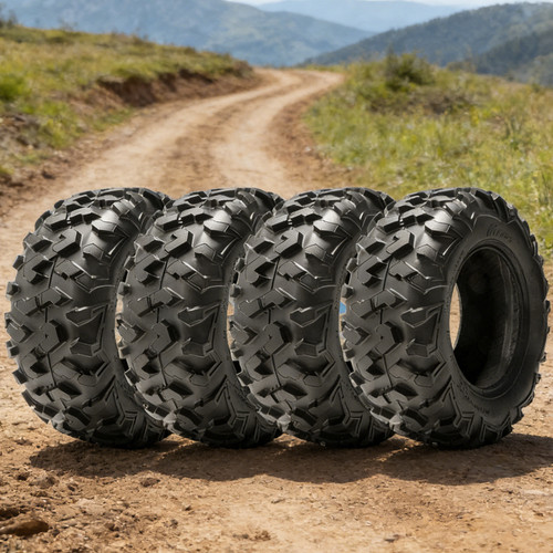 Full Set Of 4 30X10-14 UTV Tires 30X10X14 ATV All Terrain 10PR Radial 30X10R14