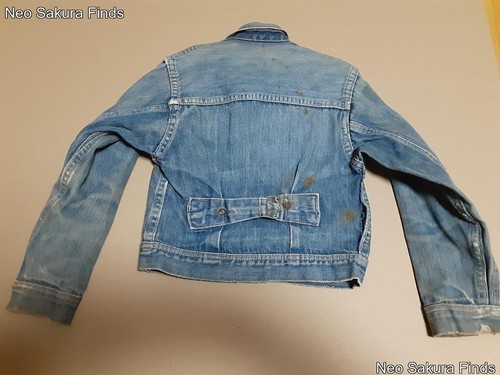 40er Jahre Montgomery Ward 101 Jeansjacke 130 cm Größe - Bild 2 von 10