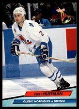 1992-93 Ultra ! Kerry Huffman Quebec Nordiques #386