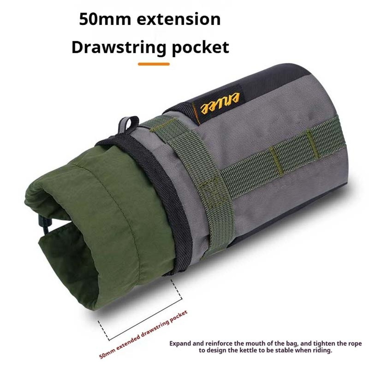Borsa Portaborraccia ENLEE Per Bici – Si Attacca A Manubrio O Stelo!