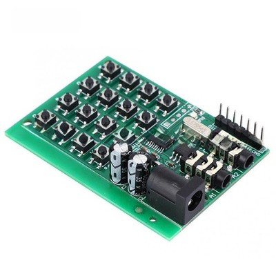 AE11A04 Audio Encoder Generator 524V mit 3,5mm Buchsen f��r MT8870 CE004 CE005