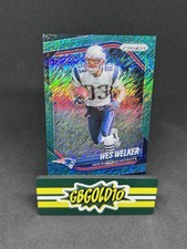 2025 Panini Prizm Wes Welker Green Shimmer /5 Patriots