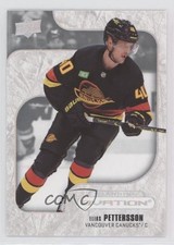 2022-23 Upper Deck Ovation Standing Ovation 172/500 Elias Pettersson #1 0d18