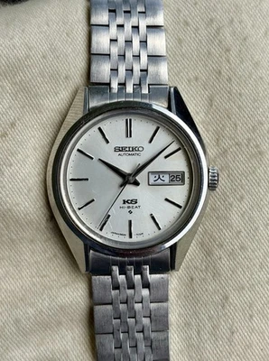King Seiko 5626-7113, 56KS Hi-Beat Automatic Watch, Vintage 1974, KS Bracelet