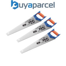 Bahco BAH244P22 Barracuda Handsaw 550mm 22in 7tpi 244P U7-HP - Triple Pack