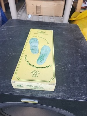 Finn Comfort Soft Footbed Women Insoles Size 7 Made in Germany Brand New w Box!