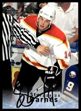 1995-96 Upper Deck Be a Player Auto Stu Barnes Auto Florida Panthers #S127