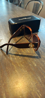 THE MARC JACOBS Women s Square Brown/Brown Gradient Plastic Sunglasses w/Case
