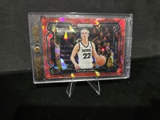 2024-25 Panini Prizm Draft Picks - Caitlin Clark #57 Red Ice Prizm Variations...