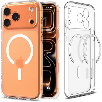 Handyhülle für iPhone 17 Pro Max Spigen Case Cover Schutzhülle Etui Hülle Weiß