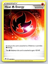 Heat Fire Energy 174/189 Uncommon Darkness Ablaze Pokemon