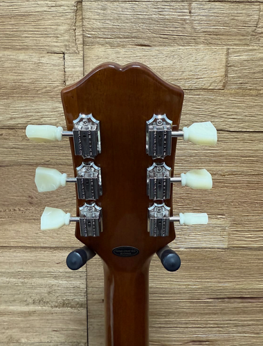 Epiphone Les Paul Standard anni 50 Goldtop - Riparazione crepe laterali al collo. modellino 2024 con sc - Foto 17 di 23