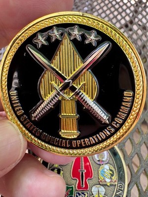 United States Special Operations Command Challenge Coin USSOCOM JSOC