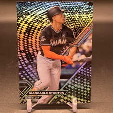2017 Topps High Tek - Pattern 1 Blackout #HT-GST Giancarlo Stanton