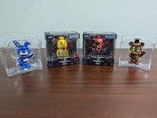 Jada Metalfigs Five Nights at Freddys 4 Figure Lot Freddy Bonnie Chica Foxy FNAF