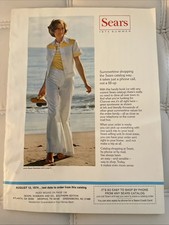 Sears catalog Summer 1974 vintage department Store Fashion Magazine Ads 70  s