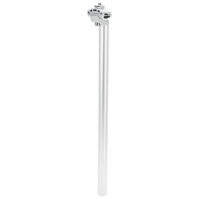 Fahrrad Sattelstütze 27,2 x 500 mm Fahrrad Sattelstütze silber verstellbar Befestigung