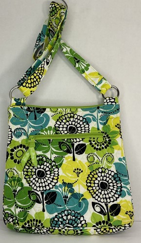 Bandolera VERA BRADLEY Lime's Up Clásica Hipster Verde Amarillo Turquesa - Imagen 2 de 2