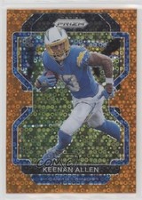2021 Panini Prizm Orange Disco Prizm Keenan Allen #166 0q84