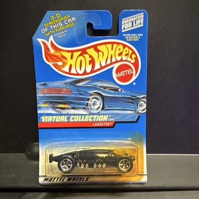 Hot Wheels Lakester Black Gold Diecast Car 1:64 Virtual Collection 2000