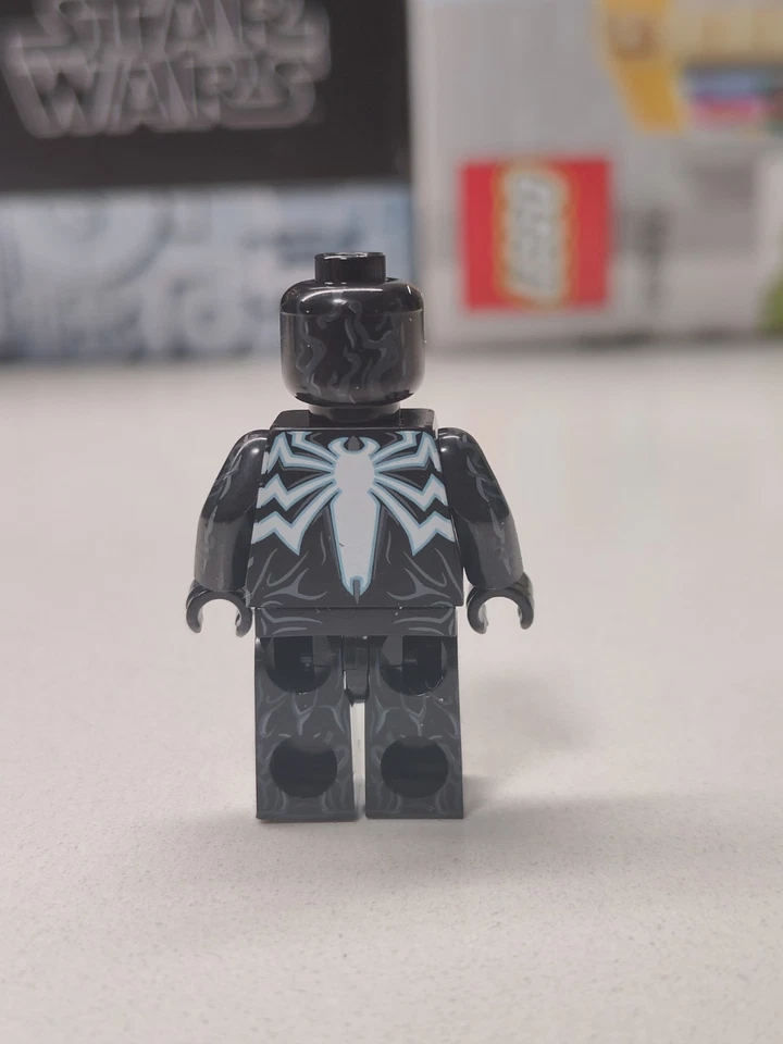 NUEVA Minifigura Lego Personalizada Marvel Symbiote Spiderman Especial SDCC Foto 2 de 3