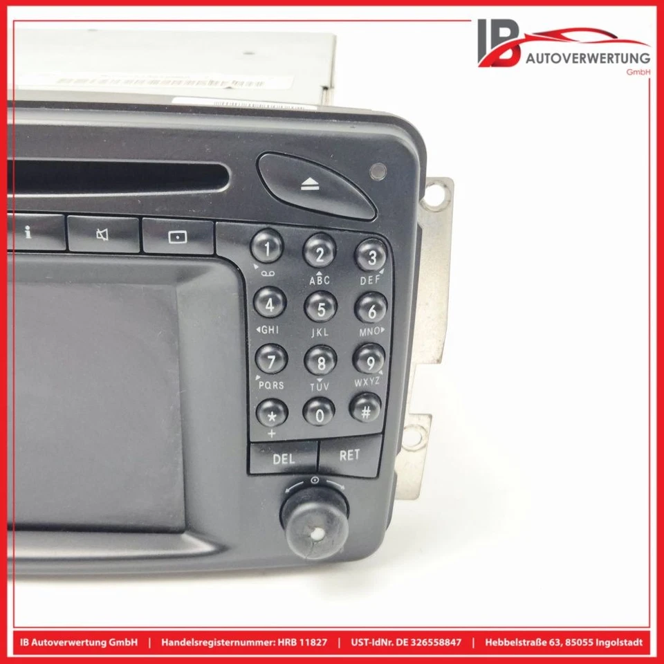 Navigationssystem CD Radio A2038209689 MERCEDES C-KLASSE S203 C270 CDI BOSCH - Bild 2 von 4