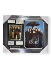 Frasier Signed Cast Cuts Kesley Grammer Jane Leeves Peri Gilpin +2 Framed JSA