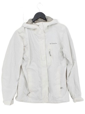Columbia Windbreaker Jacke weiß