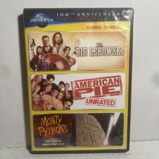 The Big Lebowski / American Pie / Monty Python's The Meaning of Life (DVD, 2012)