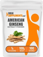 American Ginseng Powder Herbal Supplement 3.53 Ounce Antioxidants Nutrients