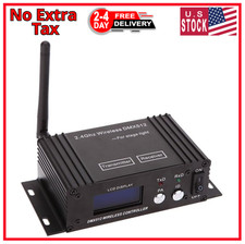DMX 512 Controller 2.4G Wireless Transmitter Receiver LCD Display Power Adjustab