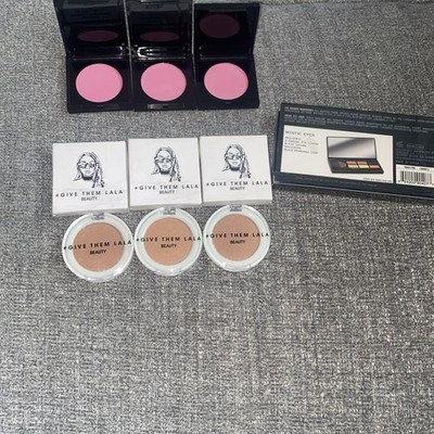 Mischo Beauty Blush-3 0.07 Oz. 3 Lala Bronzers. 1 Mystic eye shadows. All New
