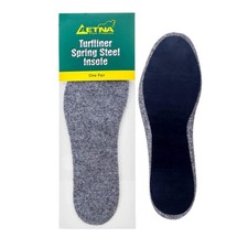 Full Spring Steel Turf Toe Rigid Stabilizer Insole, Men, 8