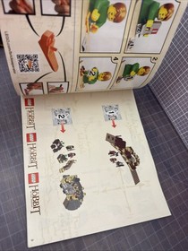 79004 Lego Lord of the Rings The Hobbit Barrel Escape manual Booklet only