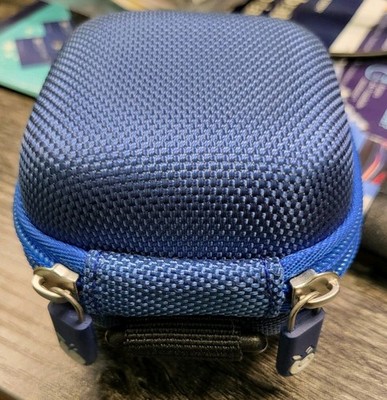 Hermitshell Travel Case for True Wireless in-Ear Headphone (Blue)