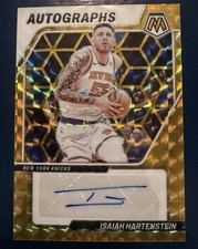 2023-24 Panini Mosaic GOLD AUTO /10 Isaiah Hartenstein – New York Knicks SP🔥