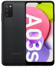 Smartphone Samsung Galaxy A03s A037G/DSN Schwarz | Kleine Displayglasriss