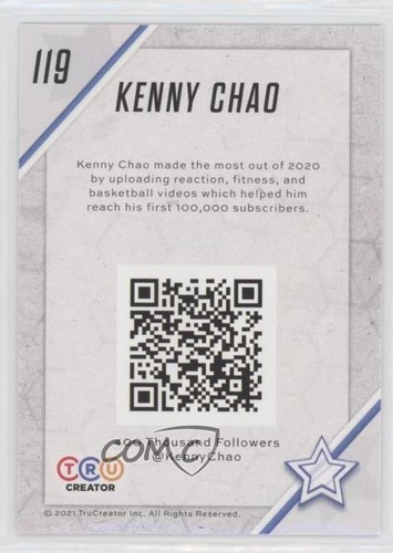 2021 TRU Creator Creators Collection OJ Kenny Chao #119 02zw - 第 2/3 張圖片