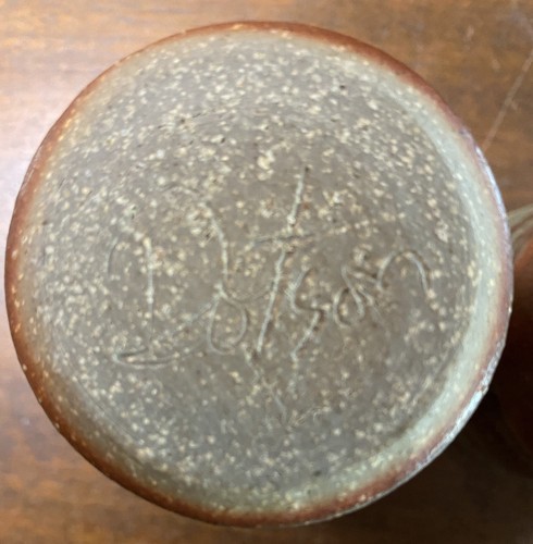 Juego de vasos de cerámica Doug Dotson Studio - Vasos de arcilla NC hechos a mano de 12 oz - Firmado - Imagen 11 de 14