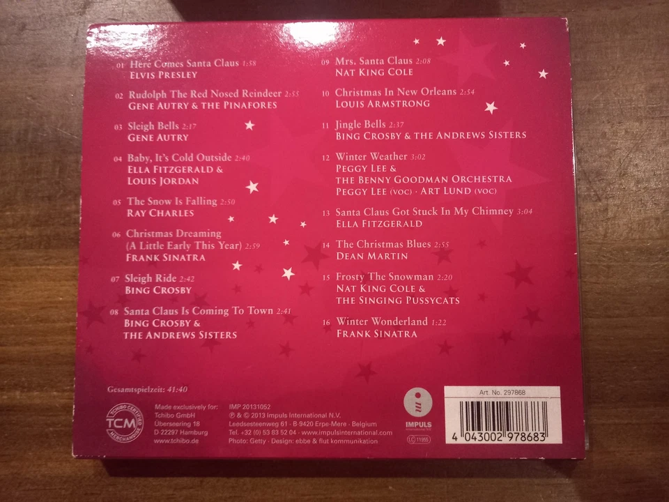 CD - Weihnachten - Sampler - Christmas Swing - Tchibo - Weihnachtsmusik - Bild 2 von 2